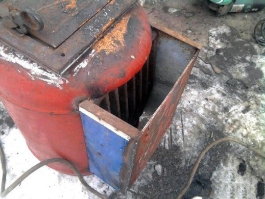 Poêle Potbelly à partir d'une bouteille de gaz: un aperçu des conceptions horizontales et verticales