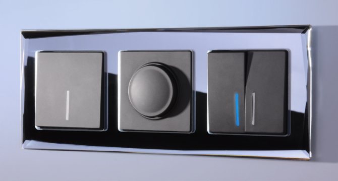 Installation et réparation d'un interrupteur rétro-éclairé