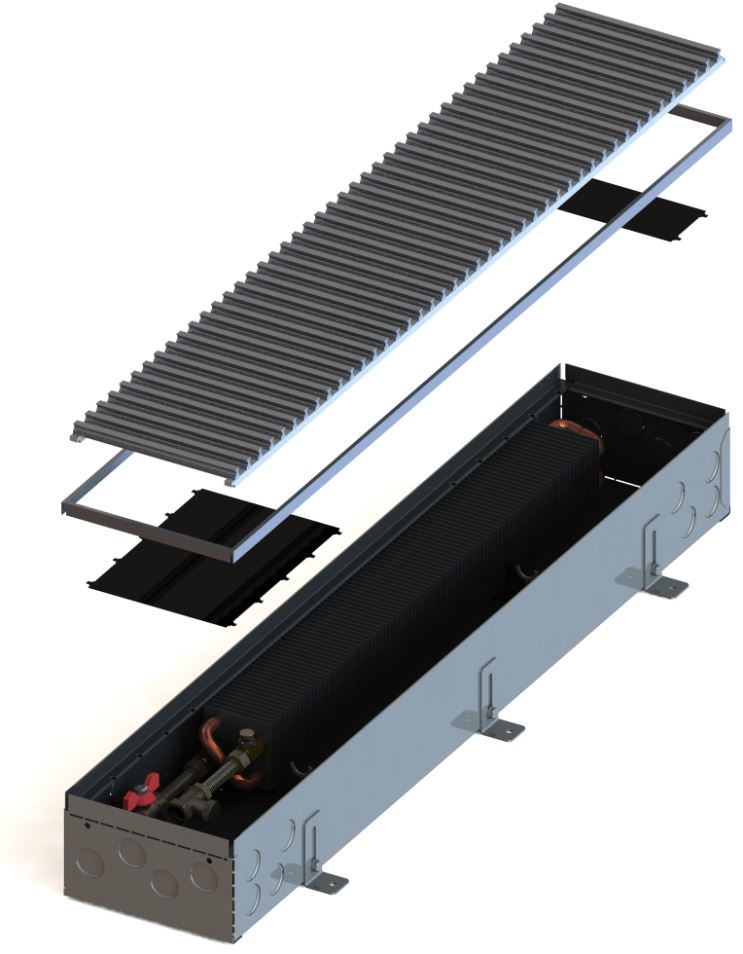 Convecteurs tchèques Minib pour pièces sèches et humides