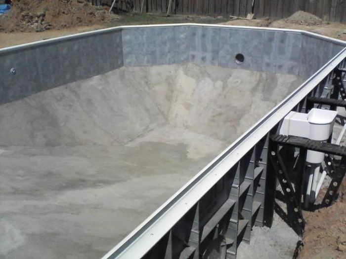 Piscine DIY - 75 photos d'une description étape par étape du bâtiment et des conseils pour les soins ultérieurs