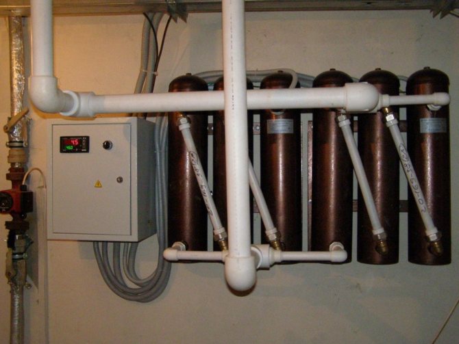 Chaudière maison pour le chauffage de l'eau