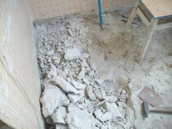 Démontage d'une chape ciment-sable : instructions de démontage et ses subtilités