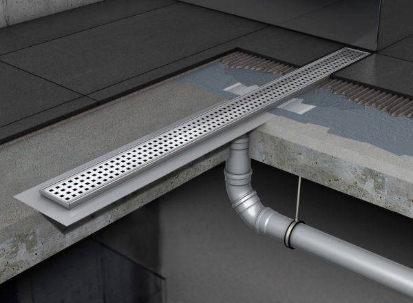 Caniveau de douche : vue d'ensemble + instructions d'installation