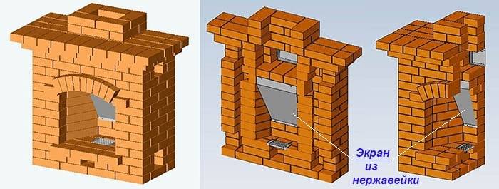 Cheminée d'angle à faire soi-même: instructions étape par étape