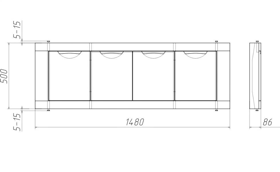 Installer un écran sur une baignoire en acrylique, comment assembler, fixer et enlever un panneau avant régulier pour une police régulière et d'angle, tous les secrets de l'installation des modèles de triton