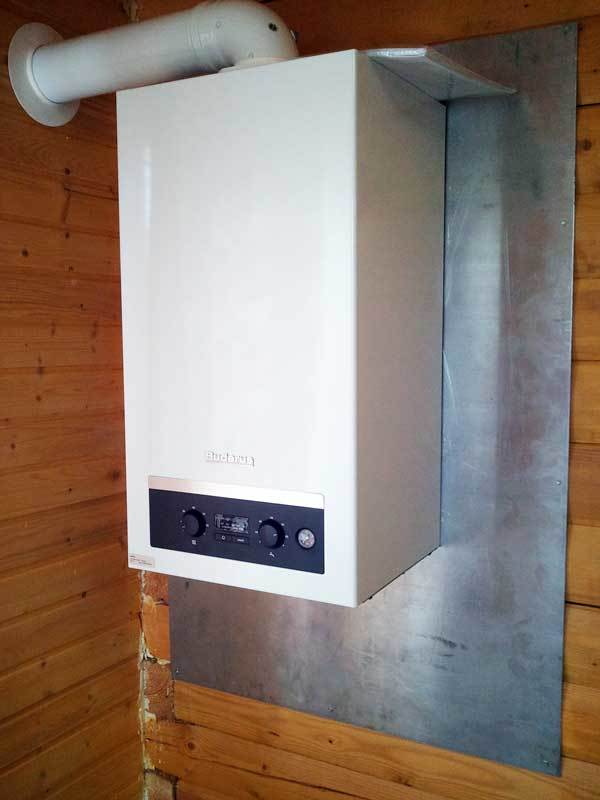 Installation d'une chaudière à gaz au sol - installation à faire soi-même