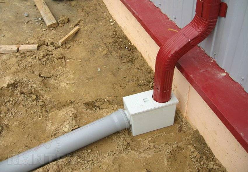 Algorithme de retrait des eaux usées du secteur privé sous la fondation