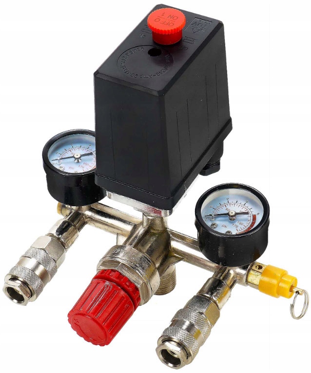 Schéma de connexion du pressostat. histoire détaillée avec illustrations