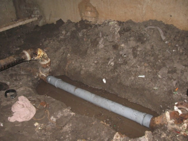 Remplacement d'une chaise longue en fonte (1 sur 3)