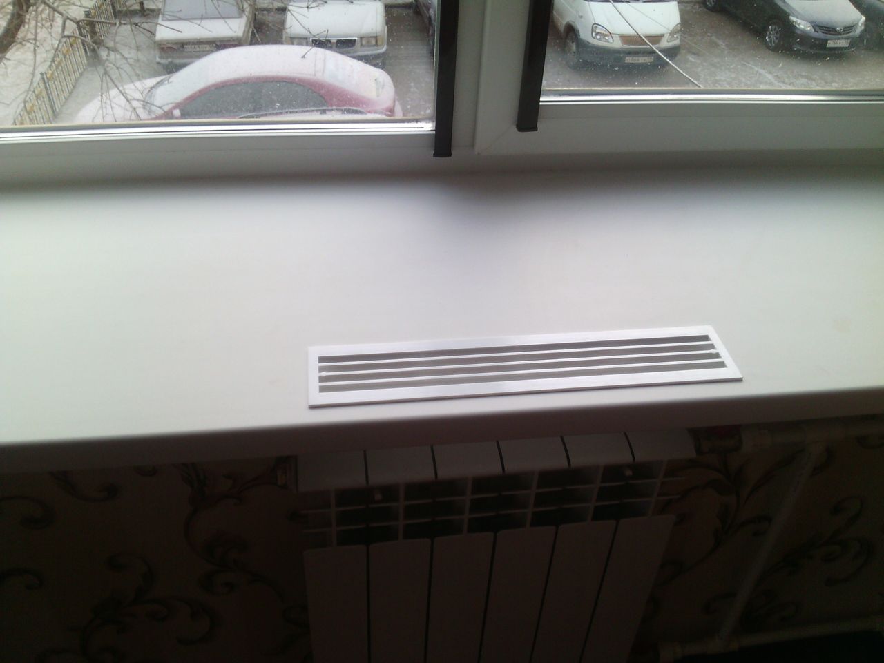 Ventilation sous la fenêtre: comment créer un microclimat confortable dans la maison