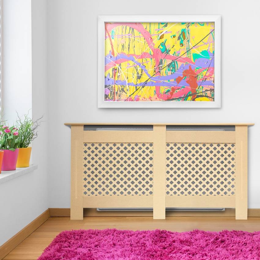 Écrans décoratifs pour batteries, types d'écrans, caractéristiques de conception et de fonctionnement de différents types d'écrans en bois, métal, verre