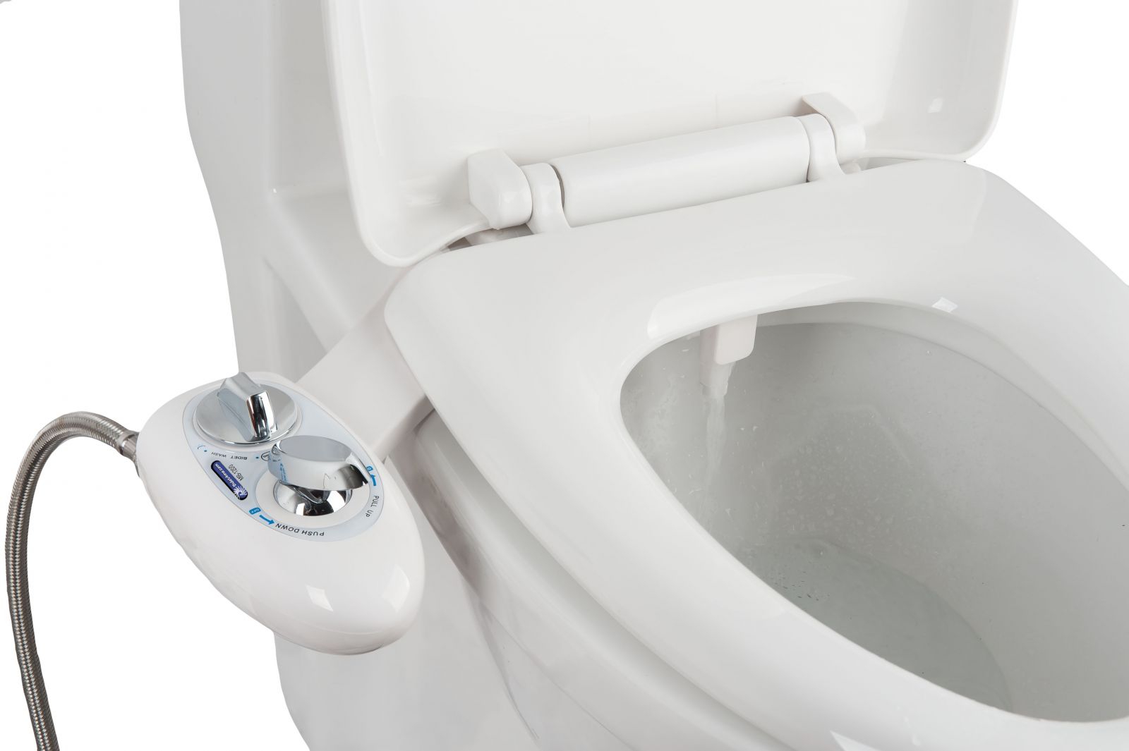 Fixation WC bidet - modèles avec et sans robinet