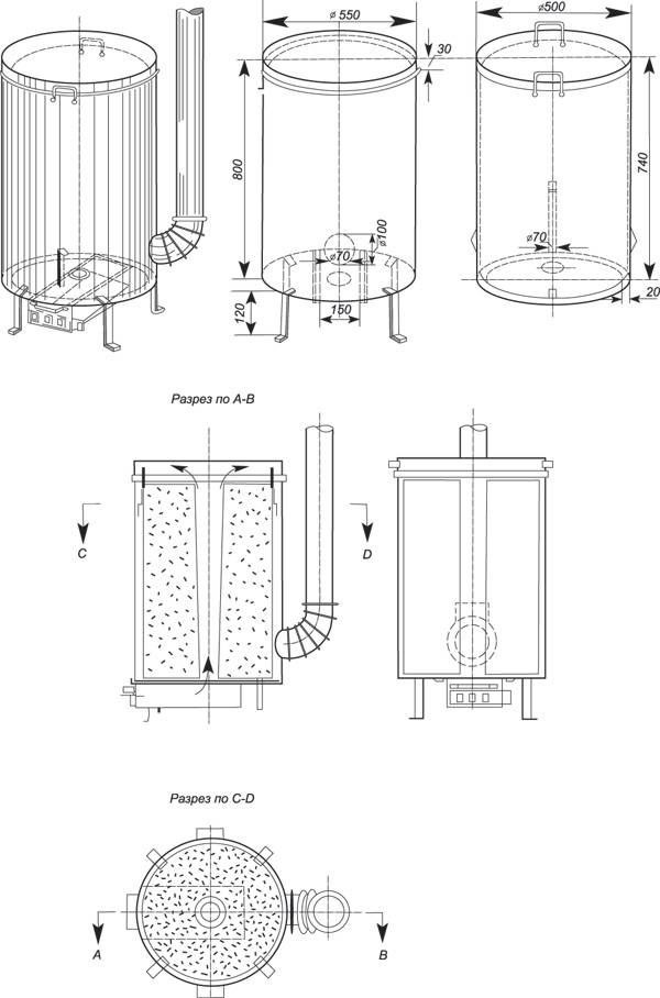 Nous fabriquons un four à bubafon de nos propres mains - une technique étape par étape