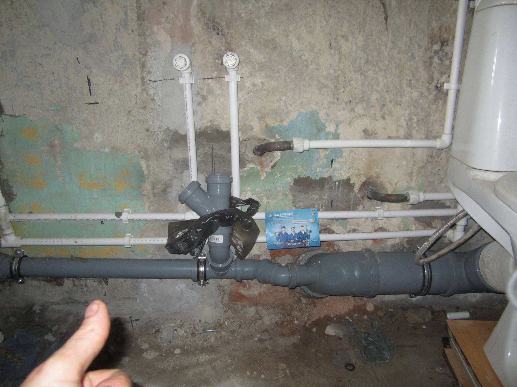 Assainissement à faire soi-même dans un appartement - installation et réparation d'égouts dans un appartement + photo