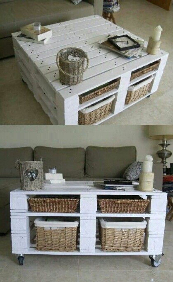 Meubles de palettes à faire soi-même étape par étape, photos et conseils d'experts