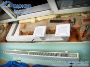 Grilles d'appui de fenêtre pour la ventilation