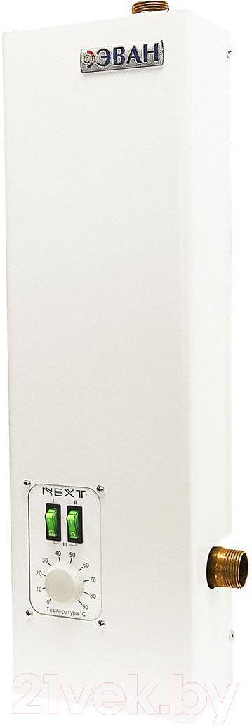 Chaudières électriques Evan pour chauffer une maison privée - un aperçu des modèles