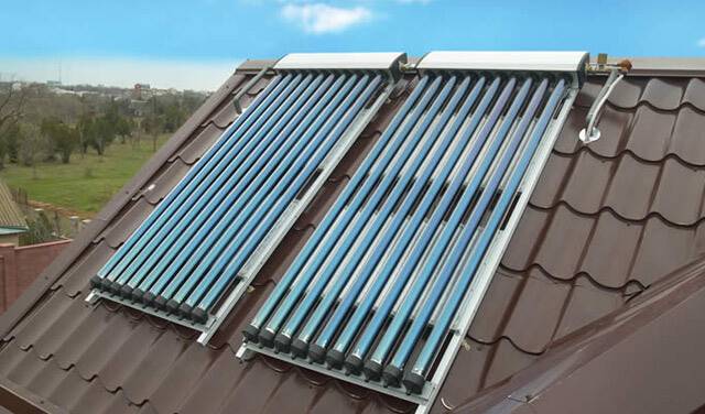 Installation de systèmes de chauffage solaire