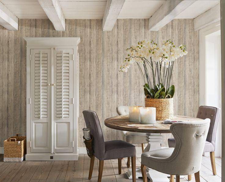 Papier peint pour une petite cuisine moderne : agrandir l'espace et capter la lumière