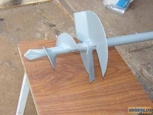 Appareil de forage à faire soi-même: fabriquer une perceuse maison pour forer des puits