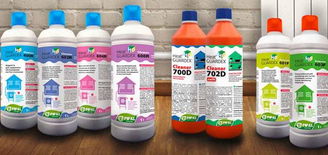 Mastic liquide pour le système de chauffage: aperçu, instructions