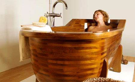 Bain en bois: appareil, types, paramètres, instructions pour l'autoproduction