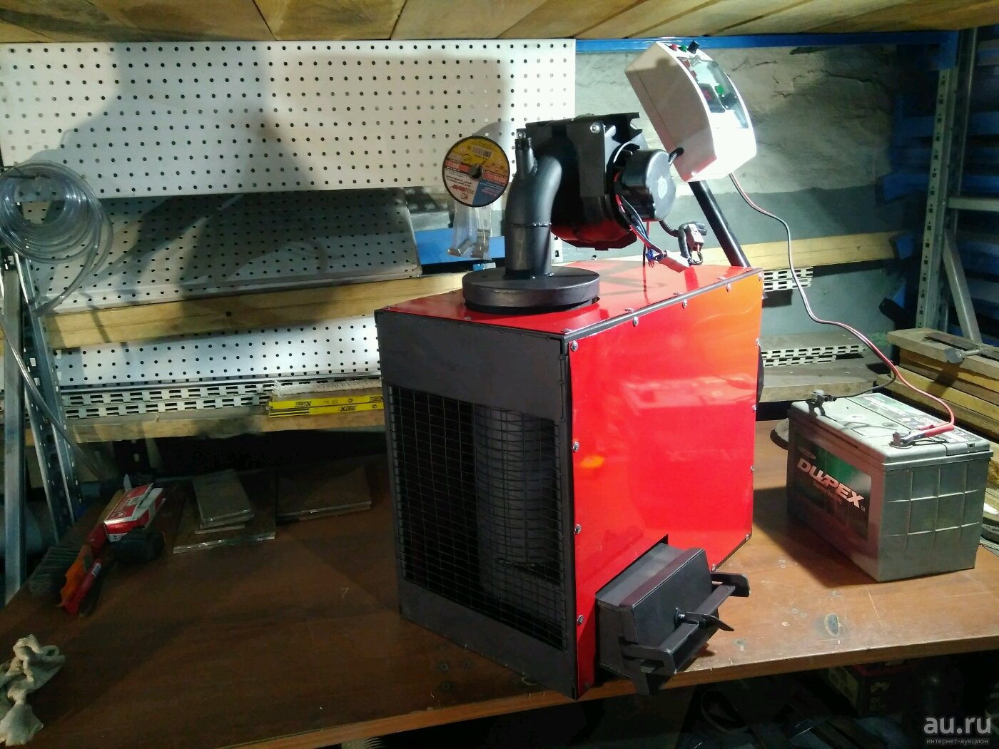 Pistolet thermique à huile usée à faire soi-même: instructions de fabrication étape par étape