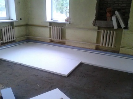 Comment faire un sol chaud sous linoléum sur un sol en béton : mode d'emploi détaillé