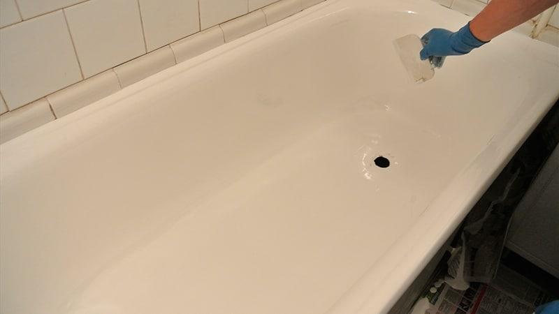 Peindre une baignoire en fonte - uniquement des réparations à faire soi-même dans l'appartement: photos, vidéos, instructions