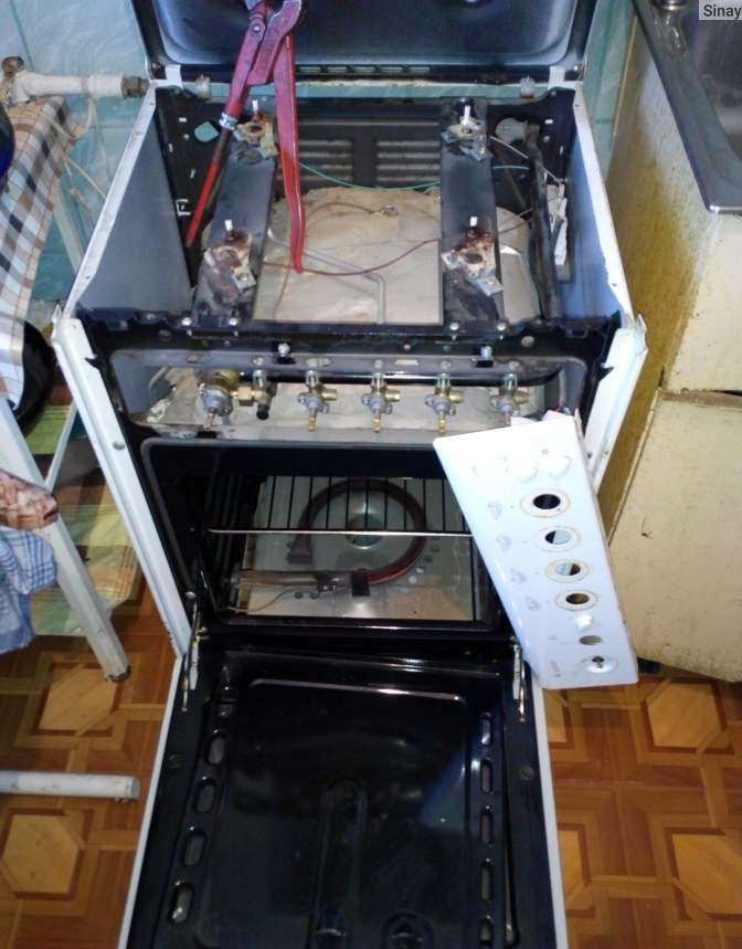 Quand le four à gaz fume - nos actions