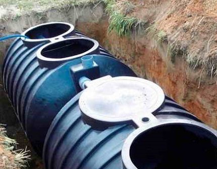 Fosse septique Voskhod - caractéristiques d'un appareil de traitement des eaux usées