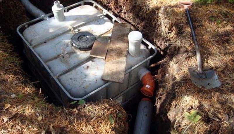 Comment faire une fosse septique à partir d'eurocubes de vos propres mains - instructions détaillées d'installation de photos