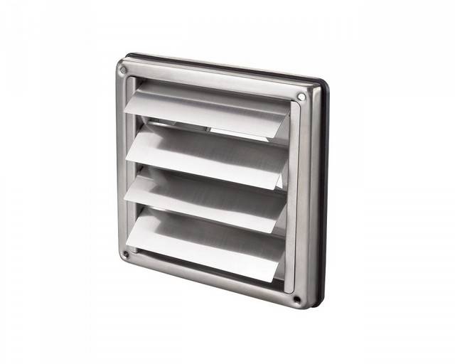 Grille de ventilation avec clapet anti-retour : appareil et types + recommandations d'installation