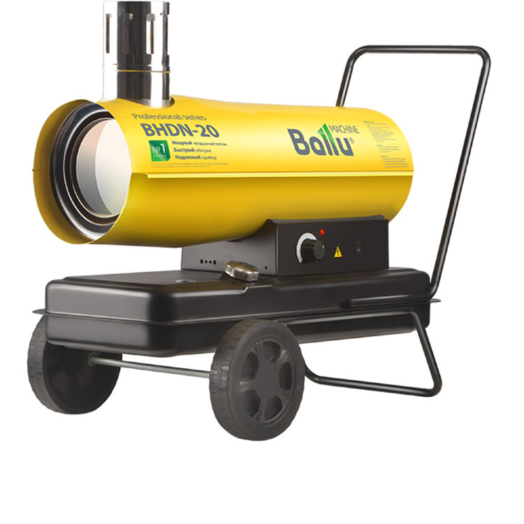 Pistolet thermique diesel de chauffage direct et indirect - appareil, principe de fonctionnement + aperçu des fabricants