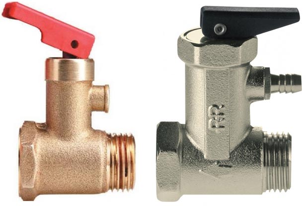 Soupape de sécurité dans le système de chauffage: types, objectif, schémas et installation