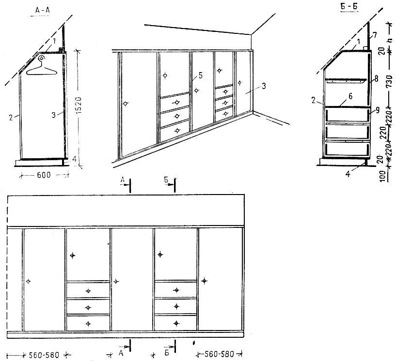 Comment faire une garde-robe de vos propres mains? 88 photos montrant comment créer une version de livre pour le stockage à partir de planches de meubles, des modèles compacts pour le couloir, des dessins et un schéma de fixation des étagères
