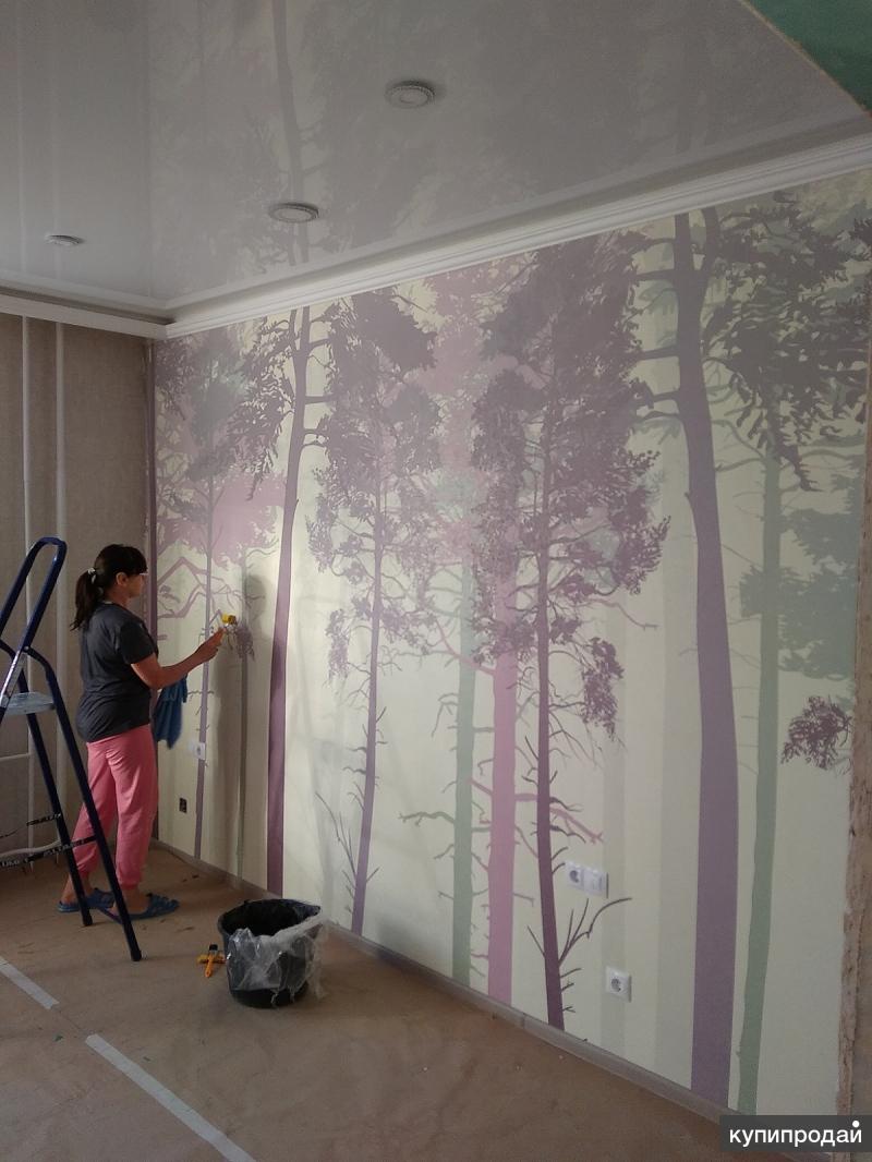 Papiers peints 3D à l'intérieur: 8 conseils pour choisir et utiliser + photo | Le blog de construction de Viti Petrov