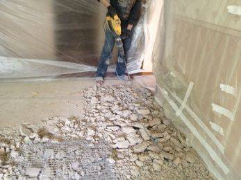 Démontage d'une chape béton : notice d'auto-démontage de la chape + avis d'expert