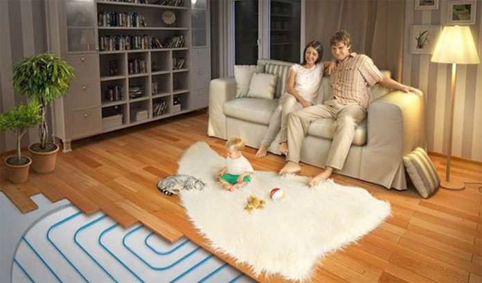 Sol chaud sous le stratifié: choisissez celui qu'il vaut mieux mettre + un exemple de travail