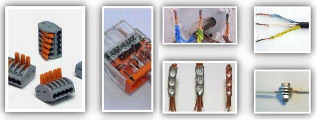 Connexion d'un fil toronné à un monoconducteur