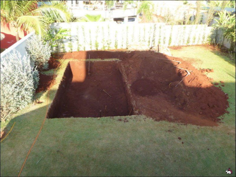 Petite piscine à faire soi-même - technologie de construction