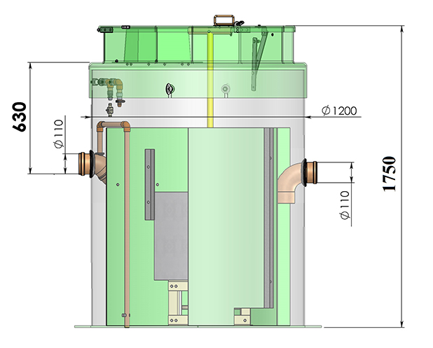 Usine de traitement des eaux pluviales