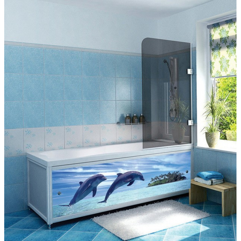 Écran de bain bricolage