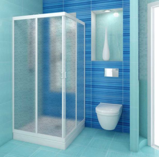 Faire une douche en polycarbonate de vos propres mains
