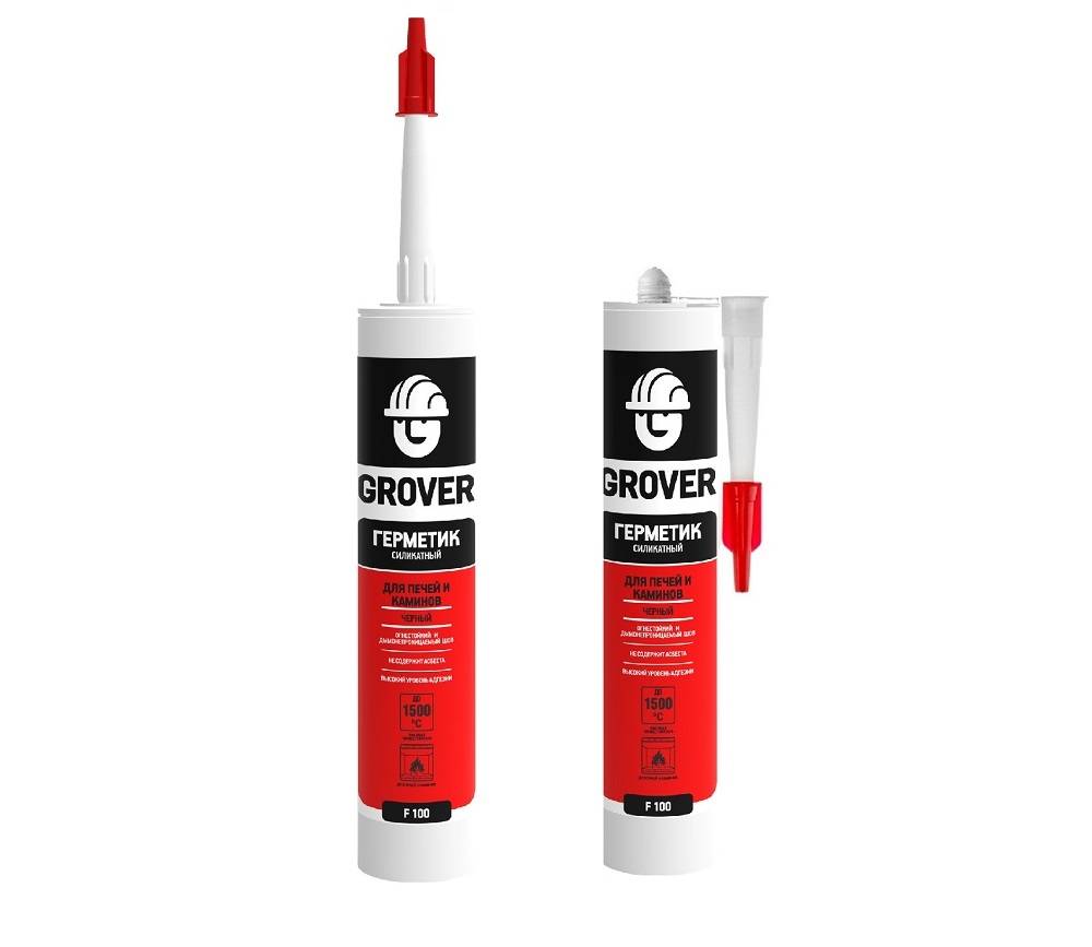 Mastic pour poêles et cheminées: option résistant à la chaleur et résistant à la chaleur