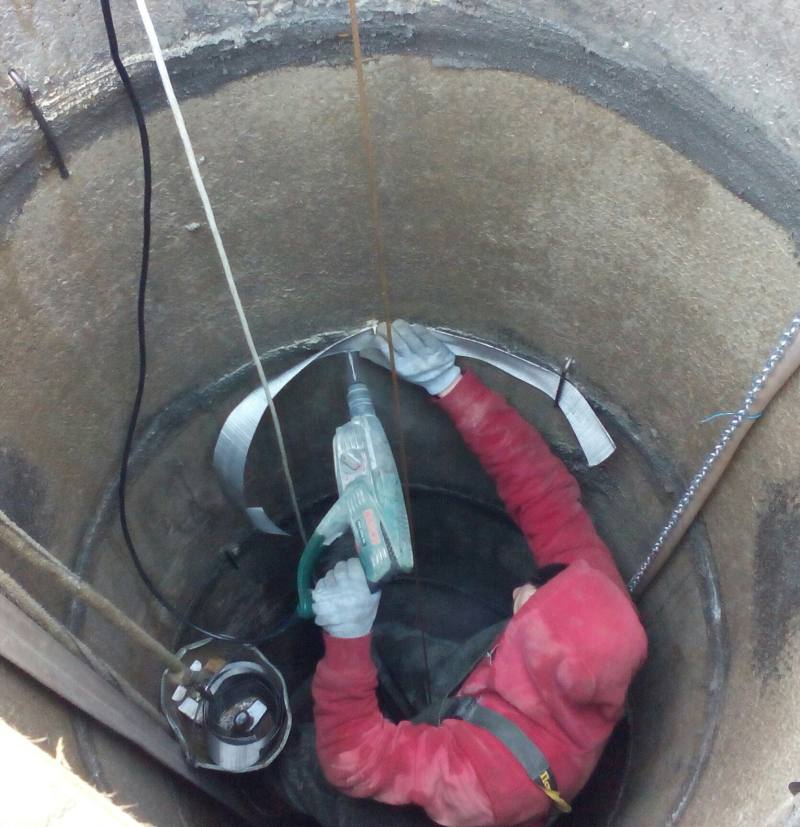 Imperméabilisation d'une fosse septique à partir d'anneaux en béton : aperçu des matériaux + règles de mise en œuvre