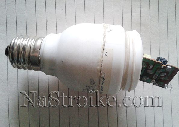 Circuit de lampe à LED : dispositif de commande simple