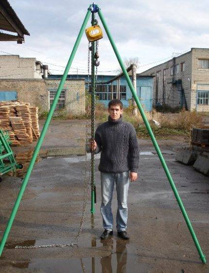 Comment fabriquer soi-même une foreuse de puits: les conceptions les plus simples