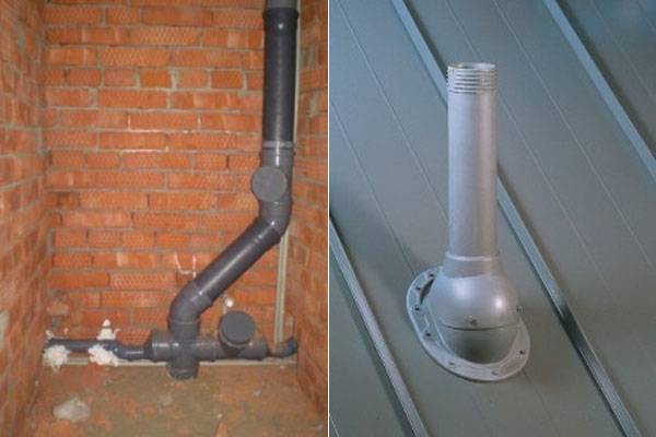 Ventilation du système d'égouts dans une maison privée: règles générales de conception et élimination des odeurs