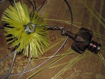 Construction d'une cheminée dans un bain de métal ou de brique